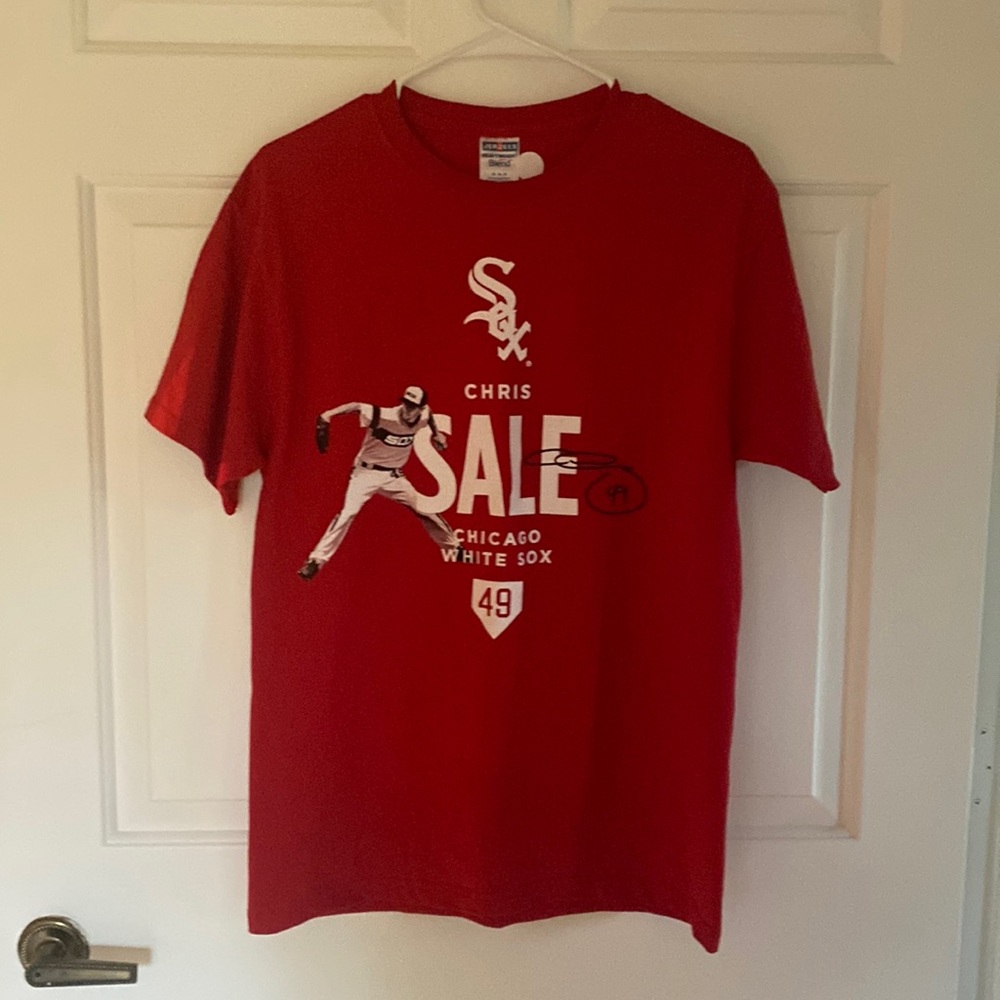 Jerzees Chicago White Sox - Chris Sale T-Shirt, Size M